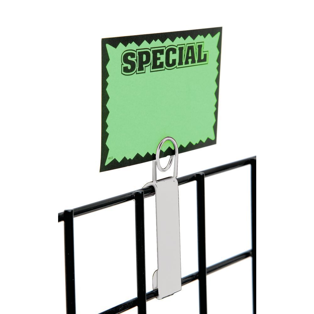Black Grid Wall Sign Holder Pertaining To Most Up To Date Metal Pigtail Sign Holder Wall Art (View 7 of 20)