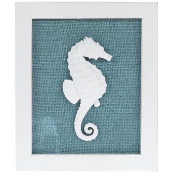 Blue & White Seahorse Wood Wall Decor | Hobby Lobby | 1945211 Throughout Most Up To Date Seahorse Wall Art (Gallery 1 of 20)