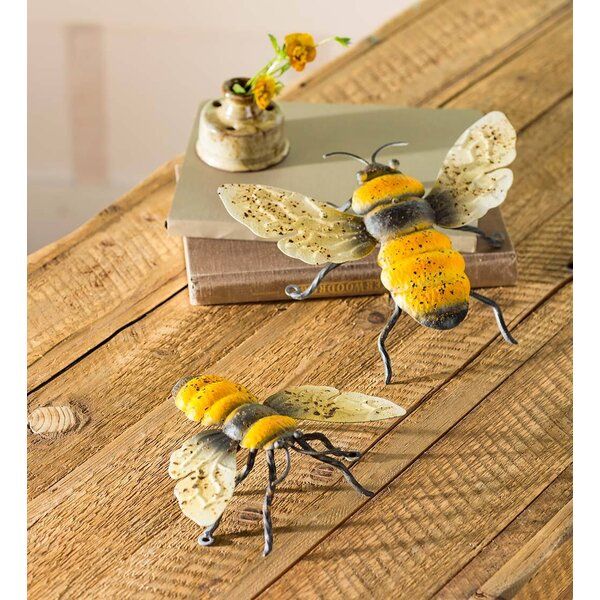 Bumble Bee Metal Wall Art | Wayfair With Most Recently Released Metal Wall Bumble Bee Wall Art (View 5 of 20)