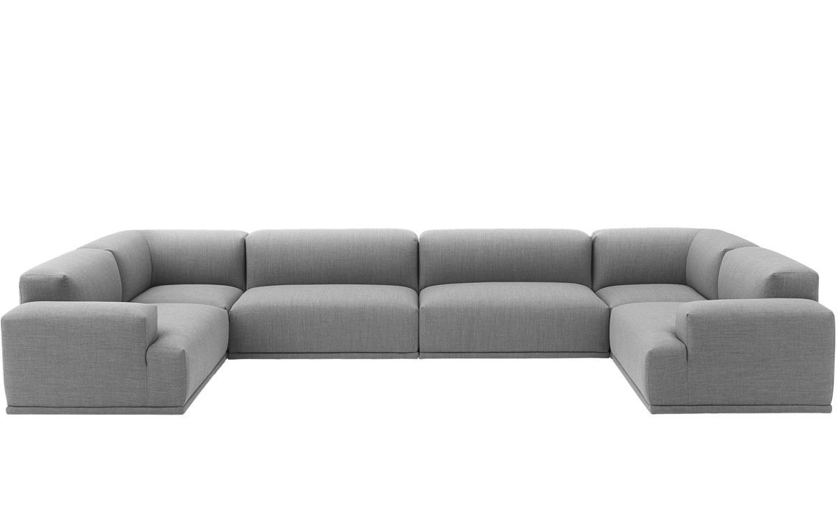 Connect U Shaped Sectional Sofa | Hive Intended For U Shaped Modular Sectional Sofas (View 3 of 20)