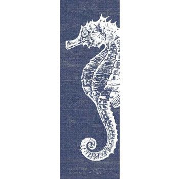 Denim Seahorse Wall Art Inside Most Recently Released Seahorse Wall Art (View 17 of 20)