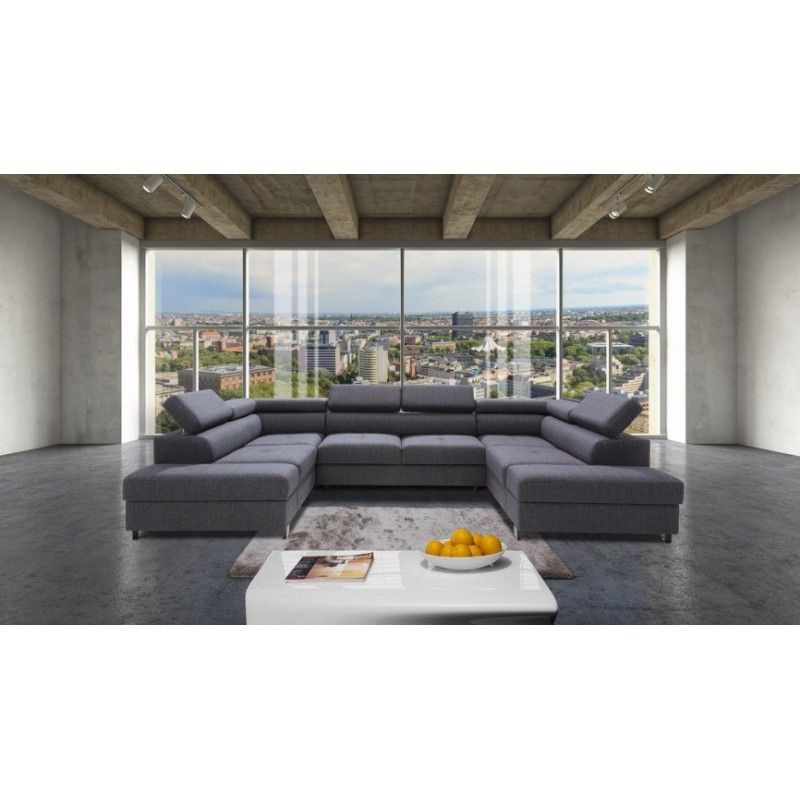 Enzo U Shaped Modular Sofa – Sofas (2588) – Sena Home Furniture Within U Shaped Modular Sectional Sofas (View 17 of 20)