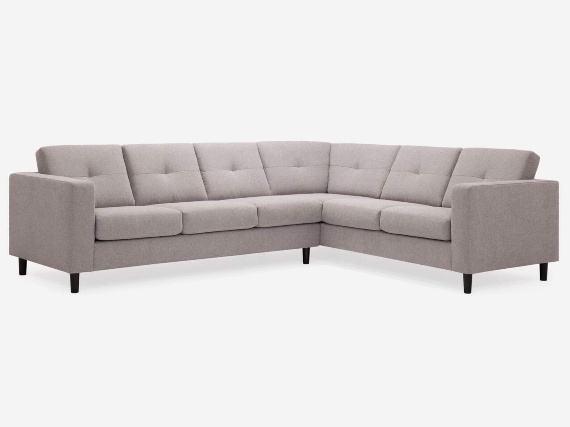 Eq3 Solo 6 Seat Sectional Sofa | Living Room Furniture Online Pertaining To 6 Seater Sectional Couches (View 4 of 20)