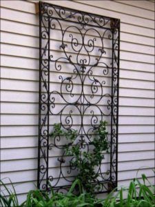 Gorgeous Wrought Iron Wall Art Pertaining To Current Iron Outdoor Hanging Wall Art (View 7 of 20)