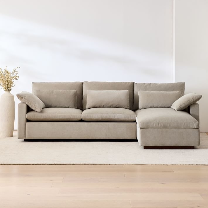 Harmony Sleeper Sectional W Storage Qs | Sofa With Chaise | West Elm In Sleeper Sofas With Storage (View 14 of 20)