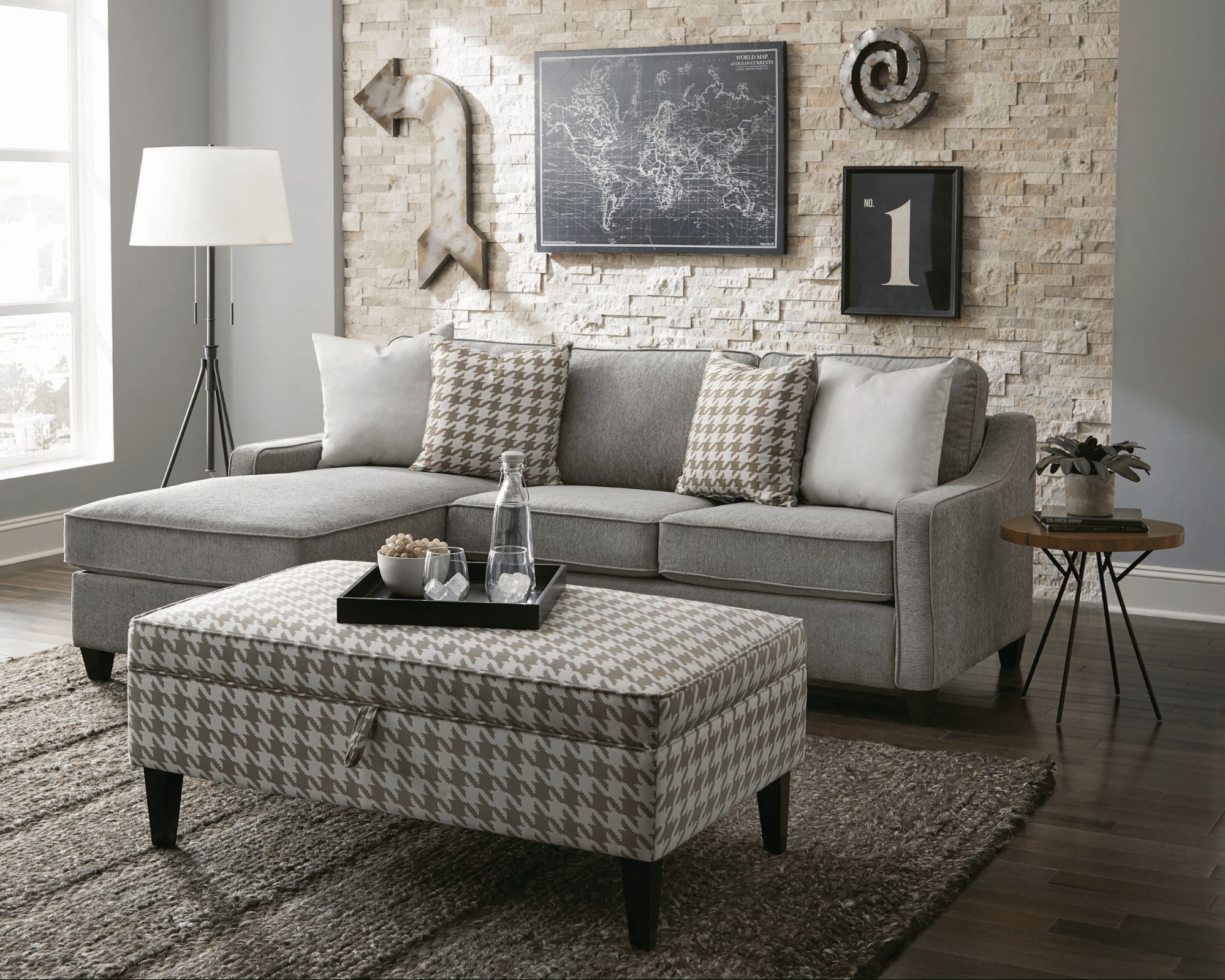 How To Pick A Small Sectional Sofa For A Small Space – Coast Inside Sectional Sofas With Ottomans And Tufted Back Cushion (View 18 of 20)