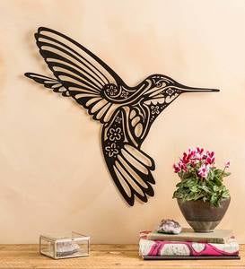 Hummingbird Silhouette Metal Wall Art | Wind And Weather Throughout Most Current Hummingbird Wall Art (View 5 of 20)