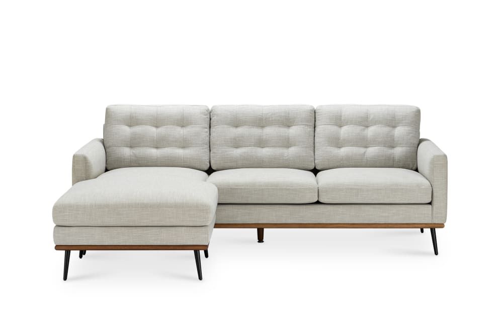 Isaac Reversible Sectional Sofa | Castlery United States In Reversible Sectional Sofas (View 3 of 20)