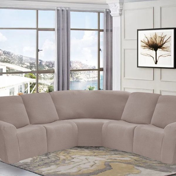 L Shaped Recliner Sofa | Wayfair Regarding 3 Seat L Shape Sofa Couches With 2 Usb Ports (View 20 of 20)
