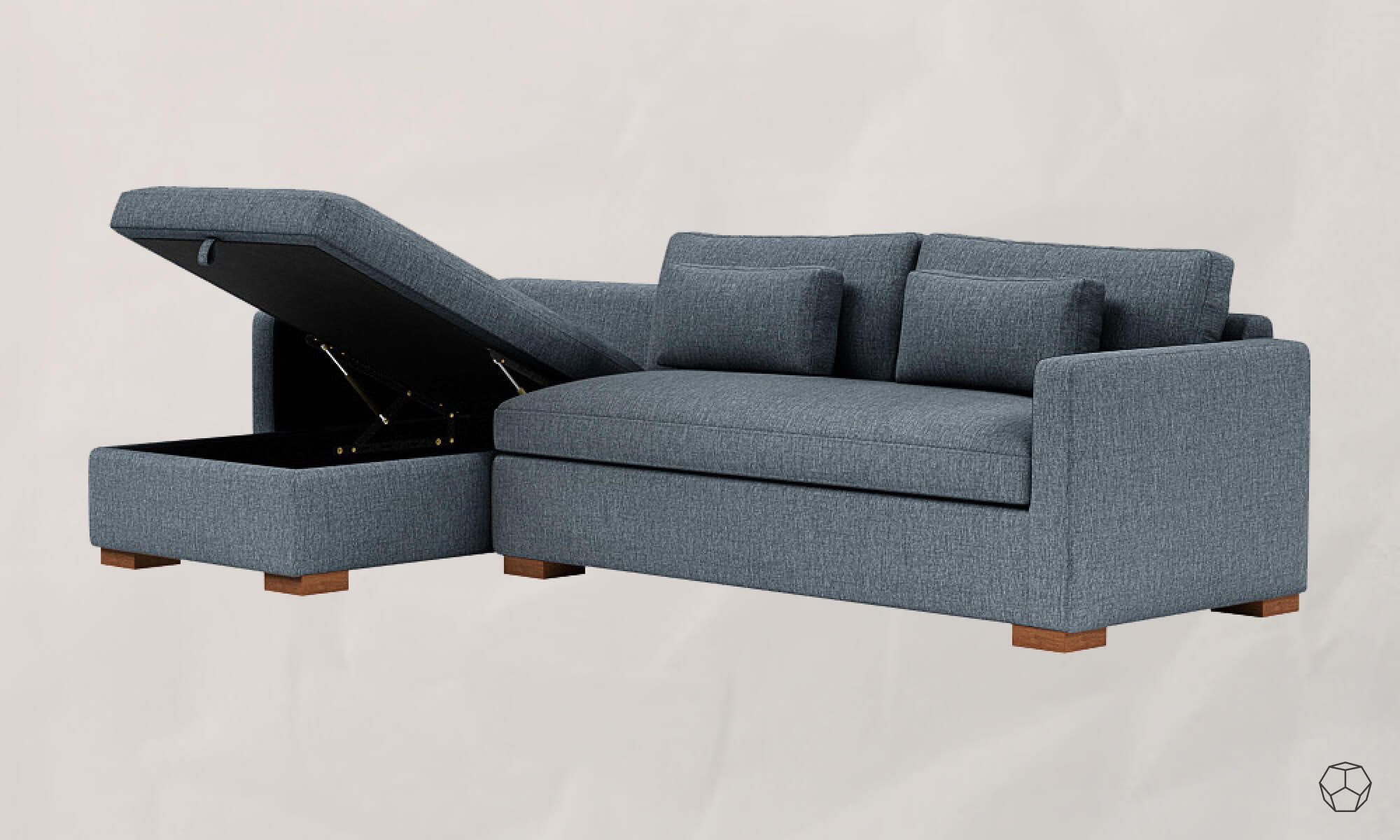 Looking For A Couch With Storage? Here Are The Best Storage Sofas And  Sectionals Inside Sectional Sofa With Storage (View 5 of 20)