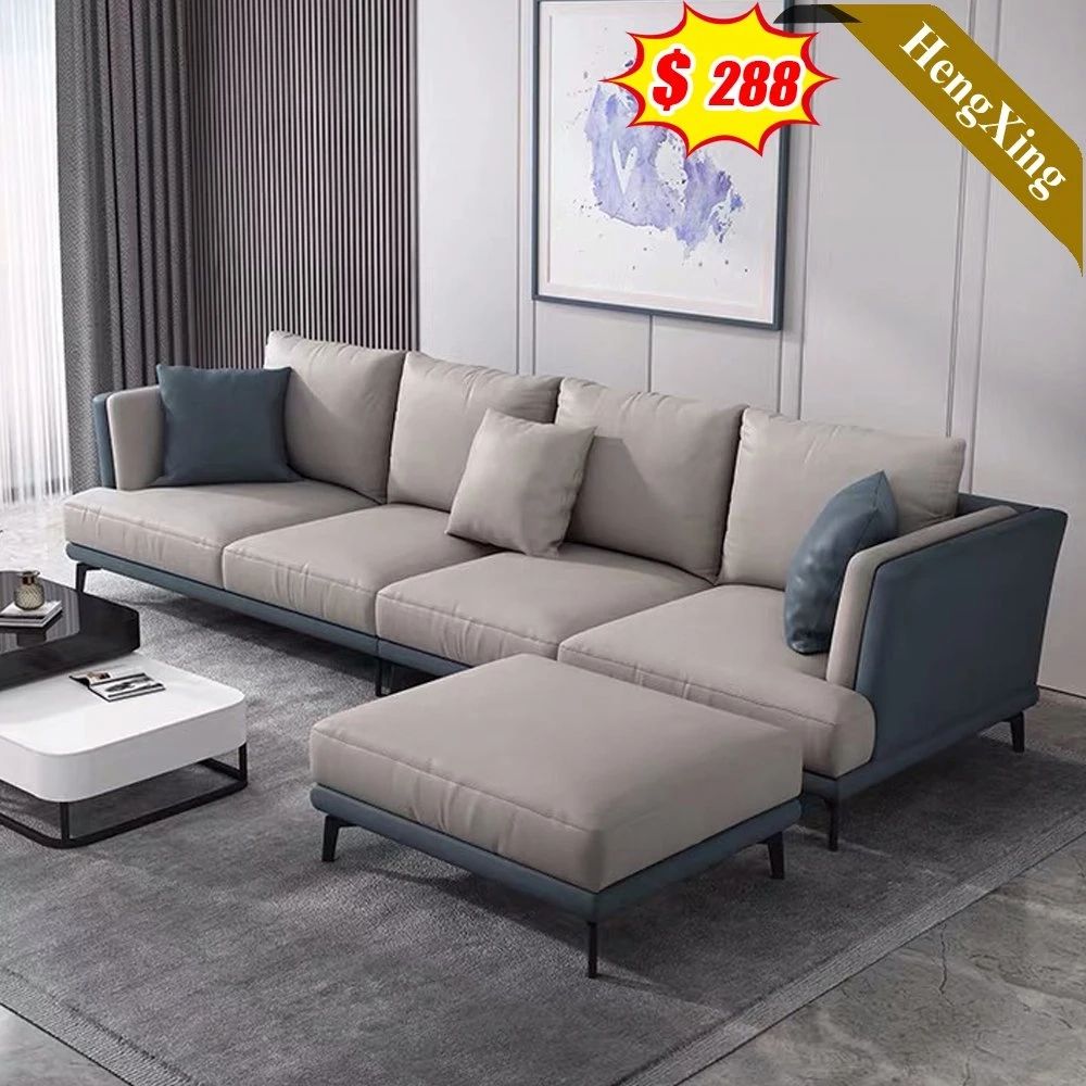 Modern L Shape Pu Leather Fabric Sofa Couch Set Simple Design Living Room  Hotel Lobby Office Furniture L Shape Sofas – China Fabric Sofa, Modern Sofa  | Made In China Intended For Office Modern Fabric Sofas (Gallery 19 of 20)