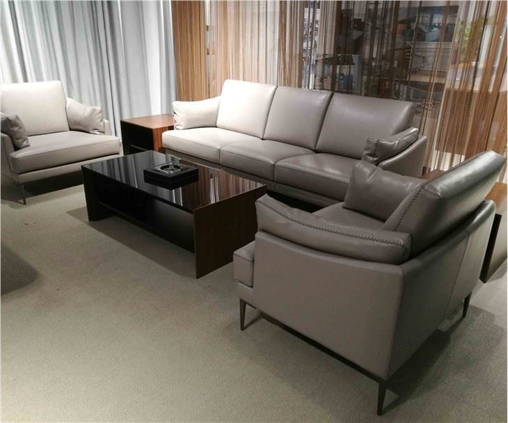 Modern Living Room Home Office Reception Leisure Fabric Corner Fabric Sofa In Office Modern Fabric Sofas (View 10 of 20)