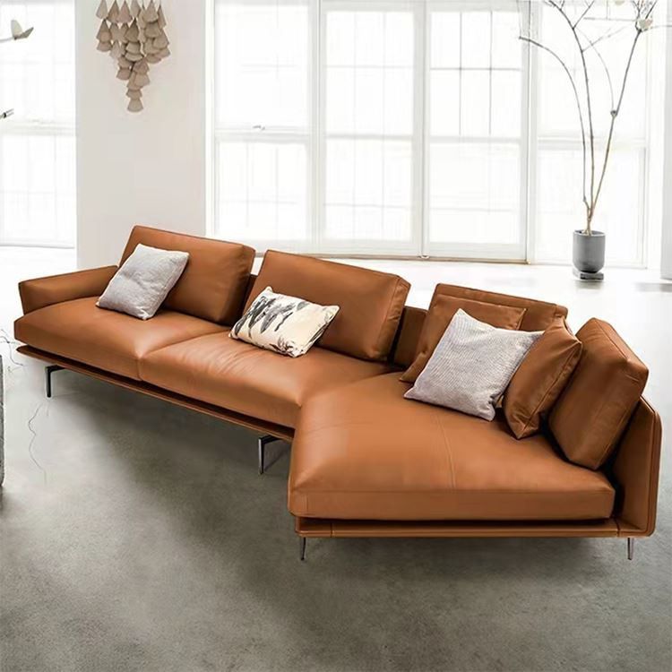 Modern Luxury Living Room Furniture Leisure Design Office Leather Fabric  Sofa Set Chaise Lounge Within Office Modern Fabric Sofas (Gallery 12 of 20)