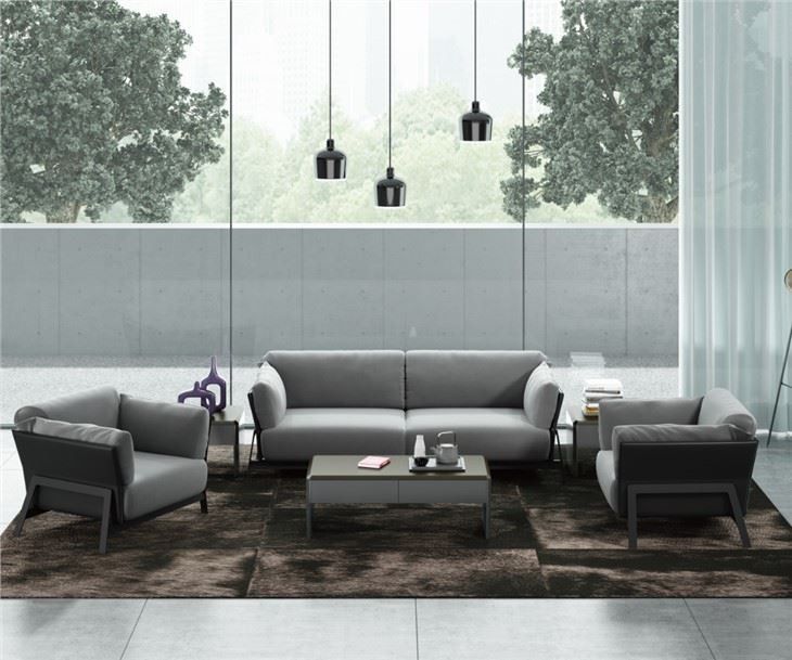 Modern Office Lounge Sofa Design, Waiting Room Fabric Sofa With Office Modern Fabric Sofas (View 16 of 20)