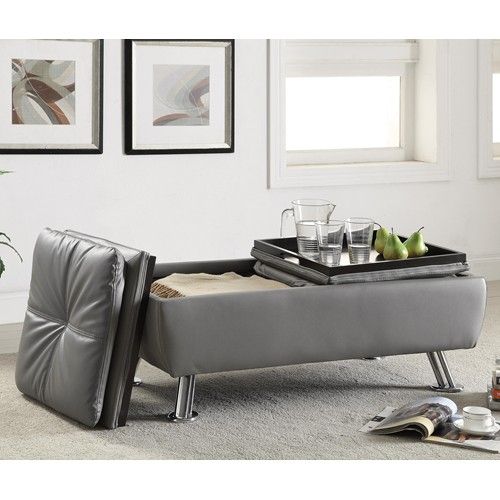 Modern Sofa Bed Ottoman Tray Ottoman Futon Living Room Modern Md Furniture  Stores Pertaining To Sofa Set With Storage Tray Ottoman (View 18 of 20)