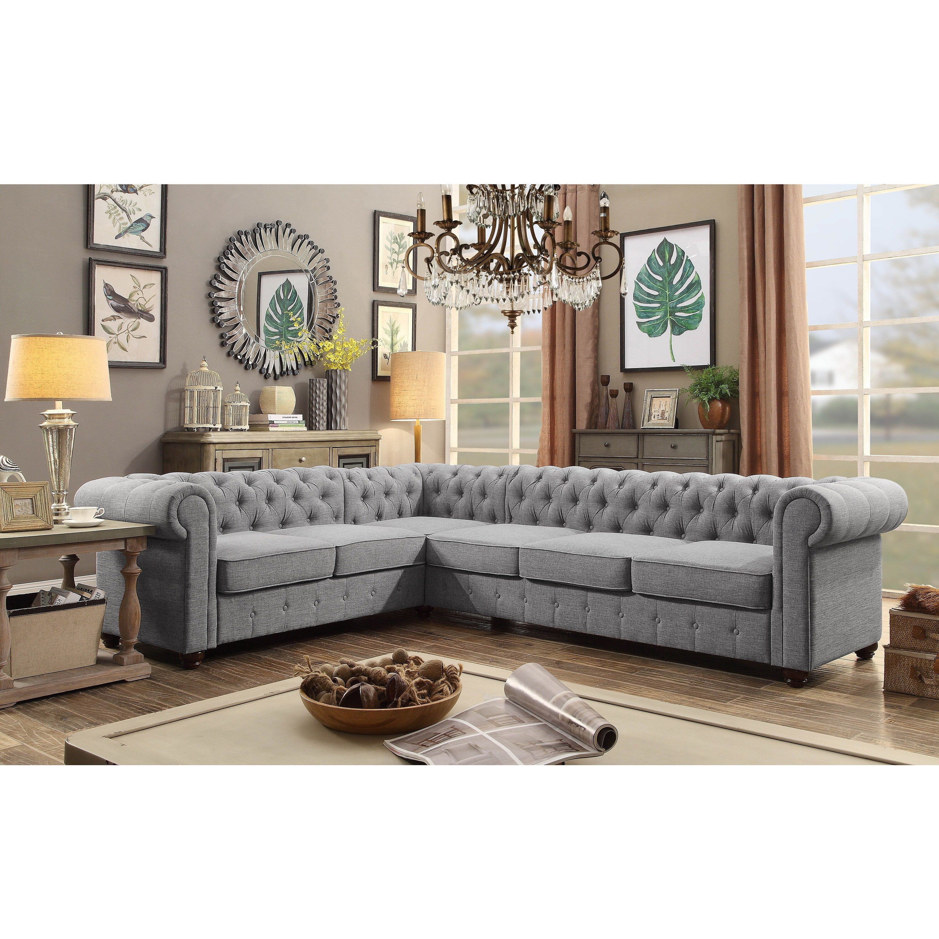 Moser Bay Garcia Furniture Linen 6 Seat Sectional Sofa Set – On Sale – –  12033154 With 6 Seater Sectional Couches (View 17 of 20)