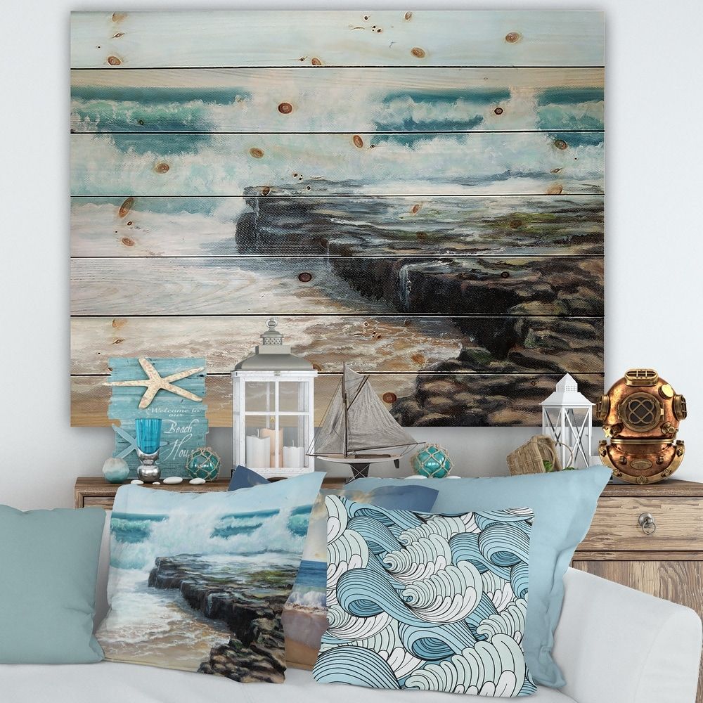 Nautical & Coastal Wood Wall Art – Overstock With Regard To Most Recently Released Nautical Tropical Wall Art (View 15 of 20)