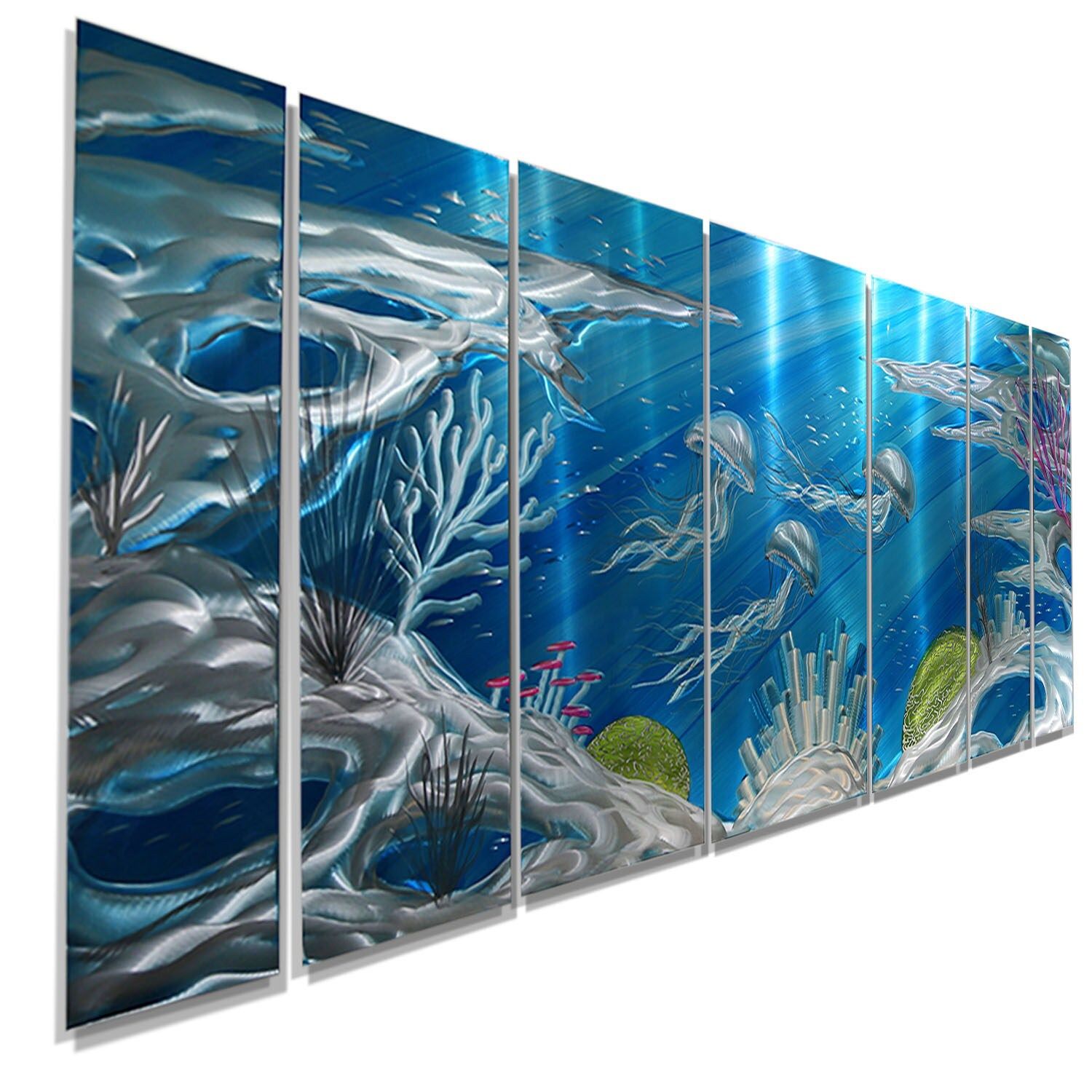 Ocean Metal Wall Art – Etsy Intended For 2018 Metal Coastal Ocean Wall Art (View 4 of 20)
