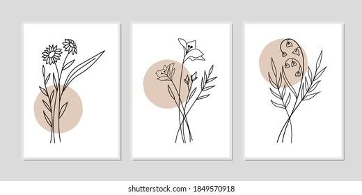 Printable Wall Art Images: Browse 73,101 Stock Photos & Vectors Free  Download With Trial | Shutterstock Throughout Best And Newest Aesthetic Wall Art (Gallery 11 of 20)