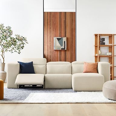 Reversible Sectional Sectionals | West Elm With 3 Seat Sofa Sectionals With Reversible Chaise (View 10 of 20)