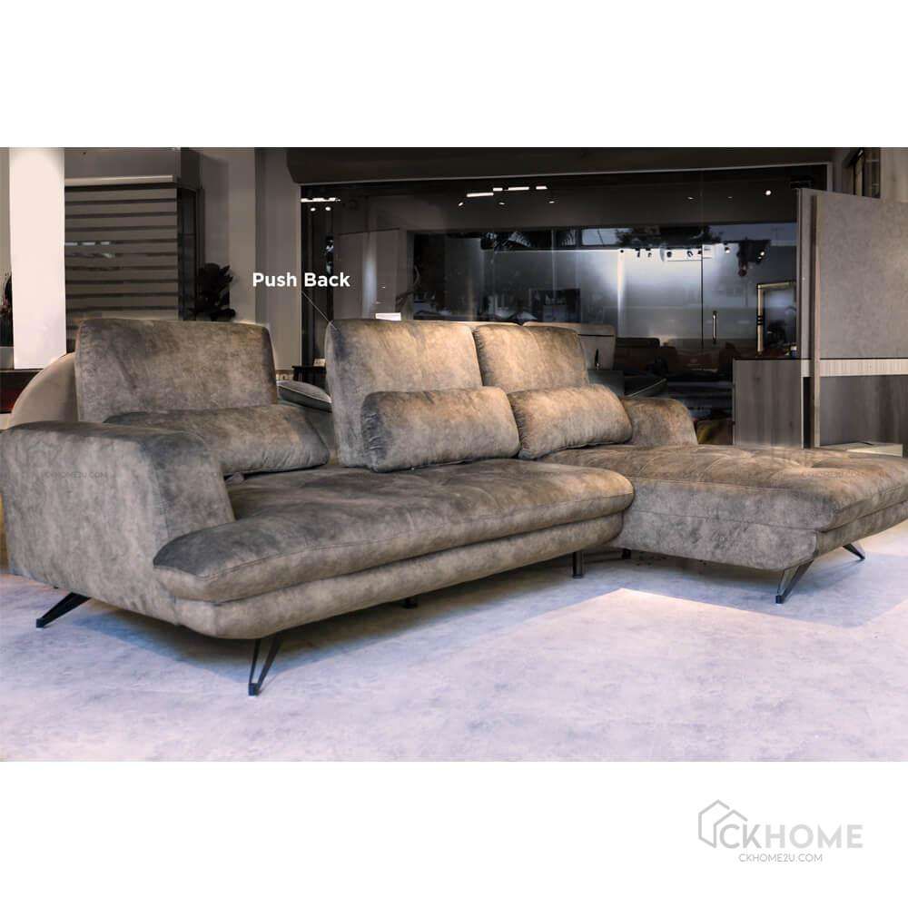 Romania Adjustable Back Rest Sofa | Ckhome2u Pertaining To L Shaped Couches With Adjustable Backrest (View 14 of 20)