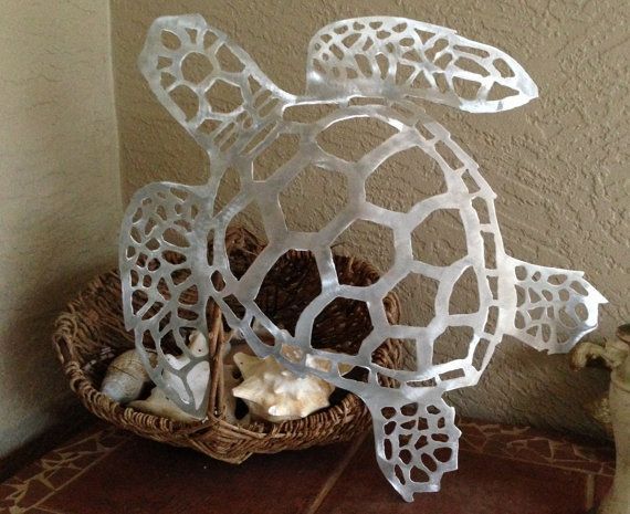 Sea Turtle Large 26 Handmade Metal Wall Hanging – Etsy | Turtle Wall Art, Turtle  Decor, Sea Turtle In Most Up To Date Turtle Wall Art (Gallery 13 of 20)