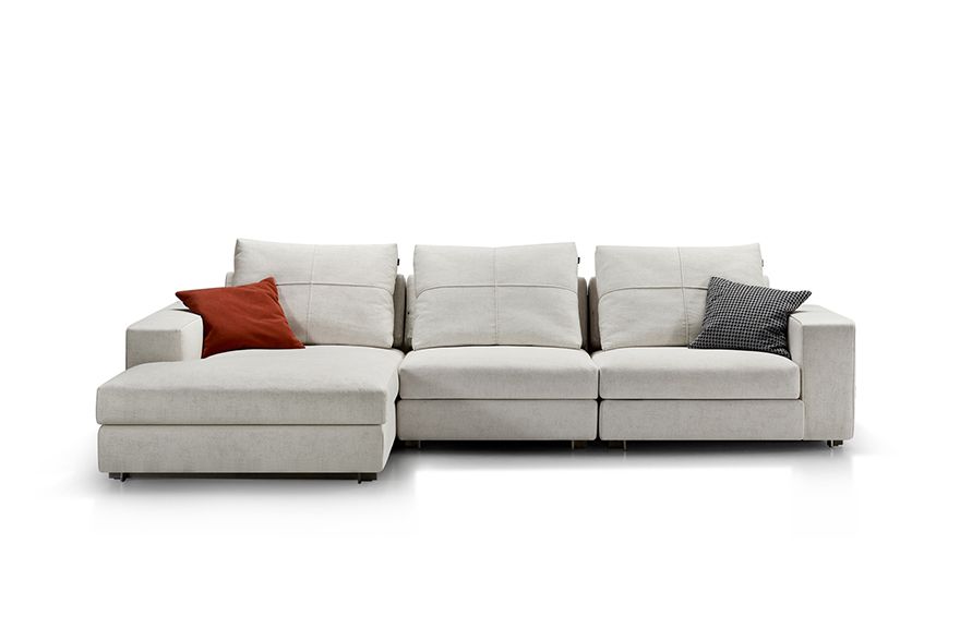 Sectional Sofa 4 Piece Len Practical Adjustable Backrest For L Shaped Couches With Adjustable Backrest (View 11 of 20)