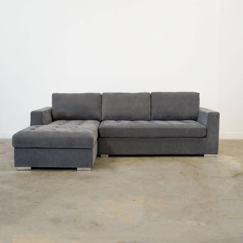 Smith Pull Out Sleeper Sectional – Left Facing – Wallaroo's Furniture &  Mattresses Regarding Left Or Right Facing Sleeper Sectional Sofas (View 12 of 20)