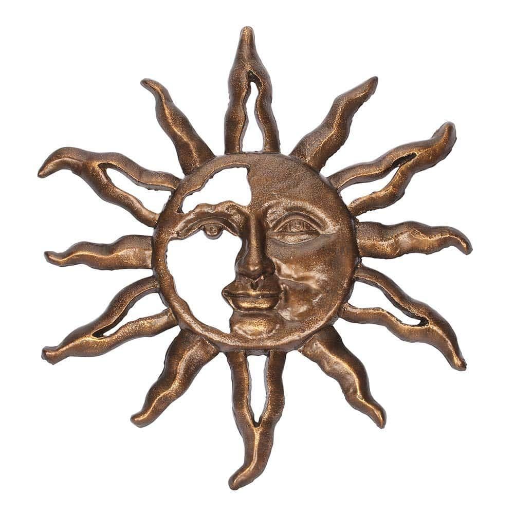 Southern Patio 22.5 In. H Sunface Metal Wall Outdoor Decor Wdc 054610 – The  Home Depot Regarding 2018 Sun Face Metal Wall Art (Gallery 2 of 20)