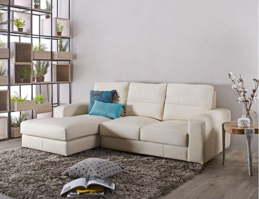 Tres L Shape Leather Sofa With High Backrest | Sofa Set With Regard To L Shaped Couches With Adjustable Backrest (View 9 of 20)