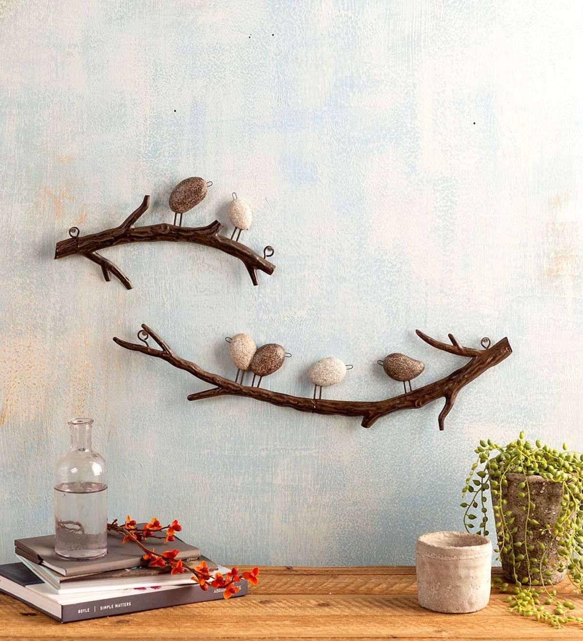 Two Birds On A Branch Wall Art | Wind And Weather Inside Most Popular Bird On Tree Branch Wall Art (Gallery 2 of 20)
