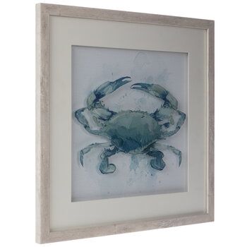 Watercolor Crab Framed Wall Decor | Hobby Lobby | 1794361 In 2017 Crab Wall Art (View 3 of 20)