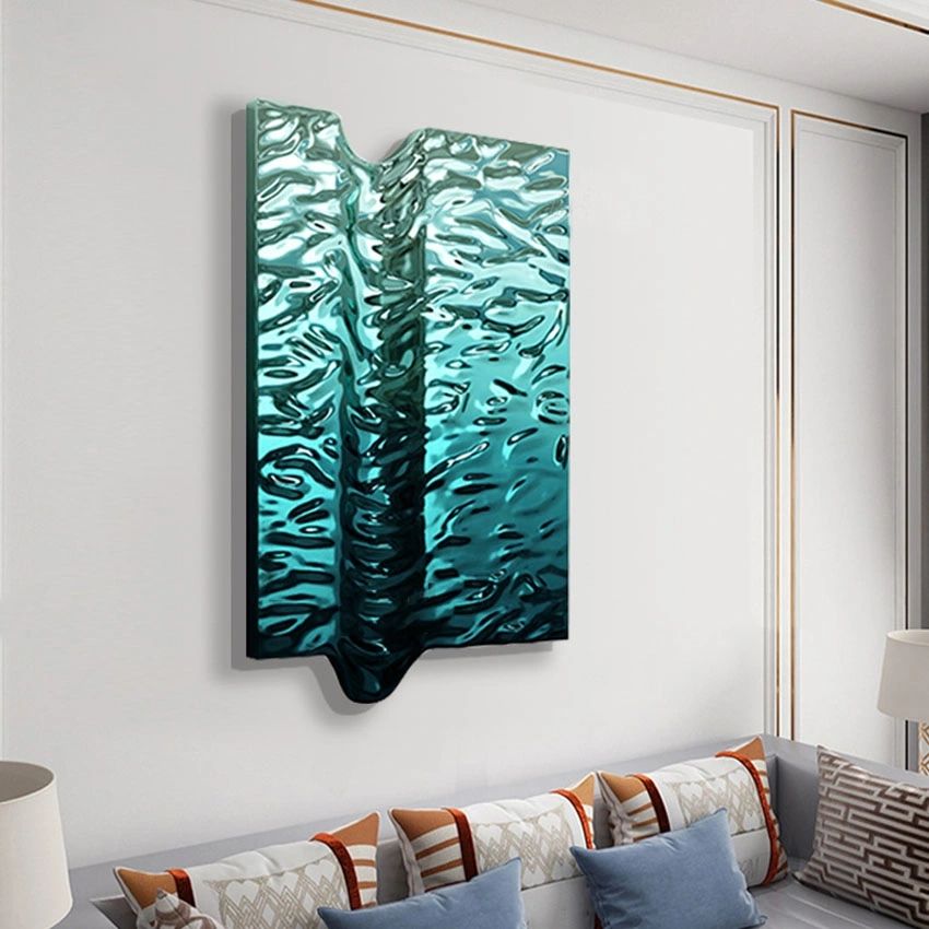 Wave Theme Metal Art Decor Indoor And Outdoor Wall Art – China Wave Theme  Decor And Wall Artwork Price | Made In China Throughout 2017 Indoor Outdoor Wall Art (Gallery 16 of 20)