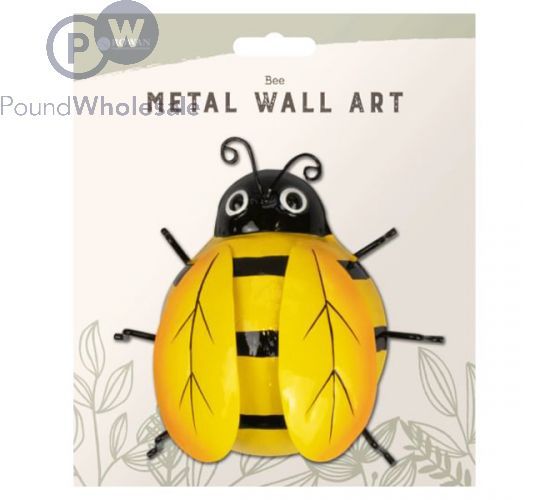 Wholesale Rowan Bee Metal Wall Decoration | Pound Wholesale Intended For 2018 Bee Ornament Wall Art (View 18 of 20)