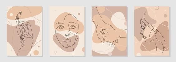 Woman Body Line Vector Art, Icons, And Graphics For Free Download Intended For Most Recent One Line Women Body Face Wall Art (View 17 of 20)