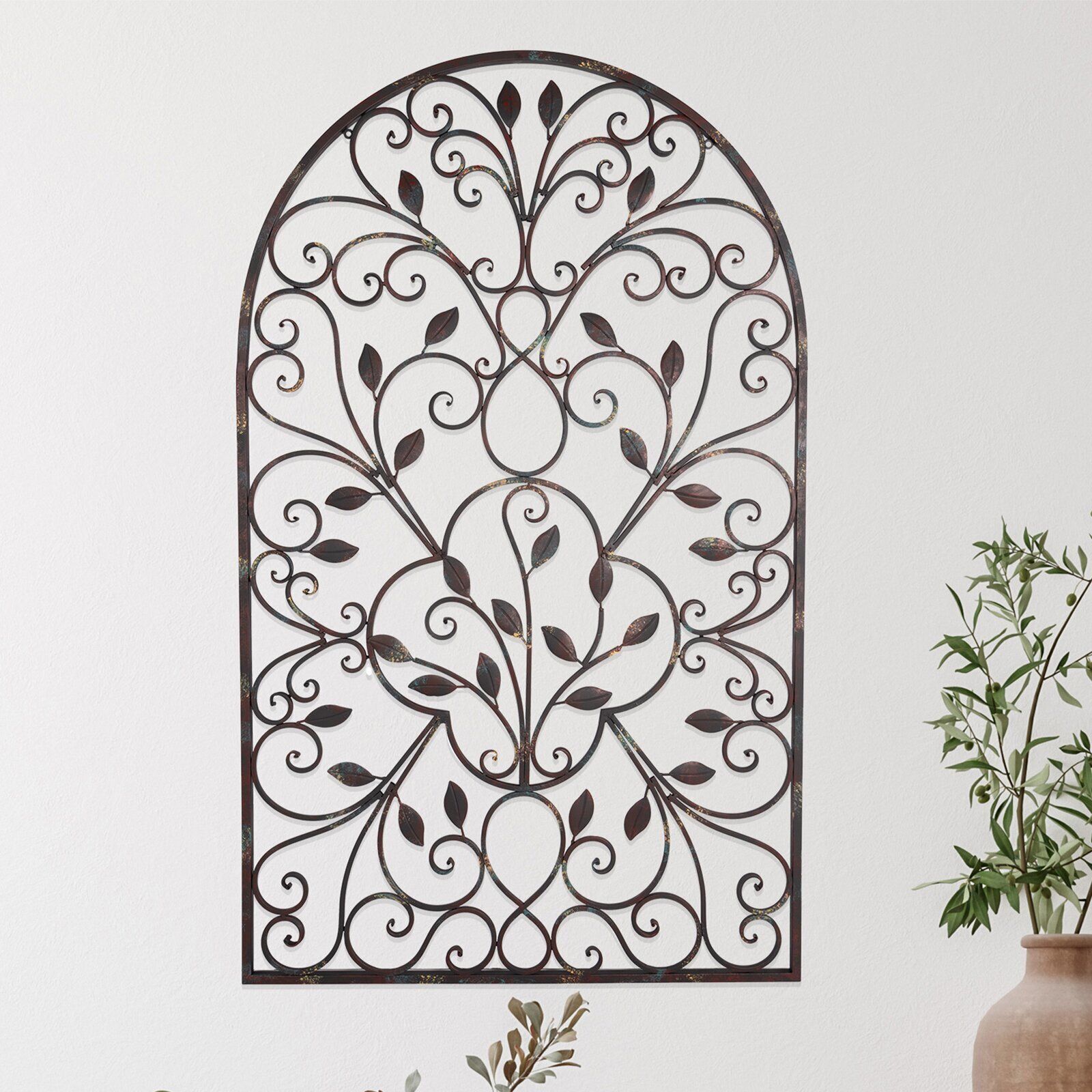 Wrought Iron Wall Decor – Ideas On Foter Intended For Most Recently Released Iron Outdoor Hanging Wall Art (View 17 of 20)