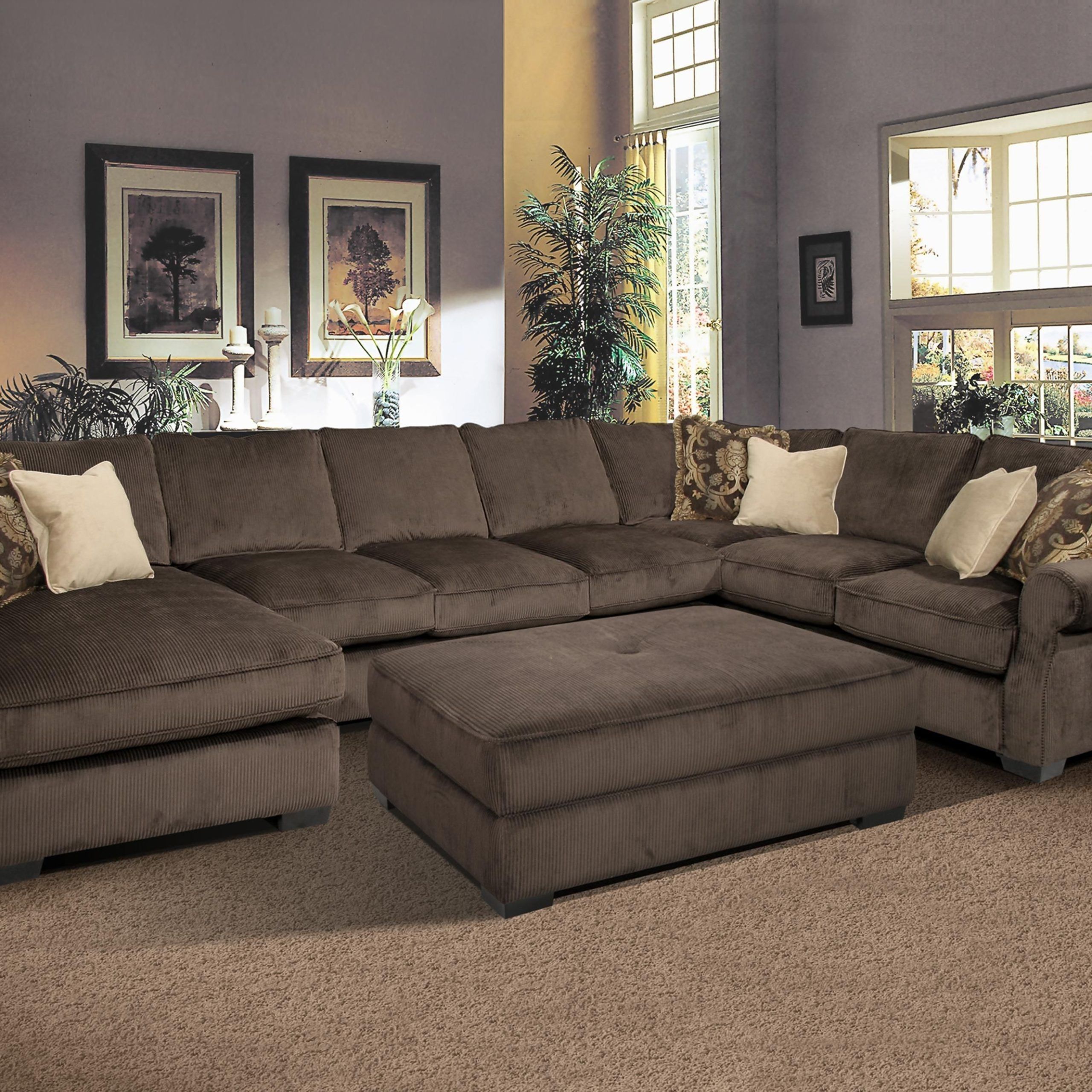 10 Collection Of Sectionals With Oversized Ottoman | Sofa Ideas Regarding Sofas With Ottomans (Gallery 1 of 20)
