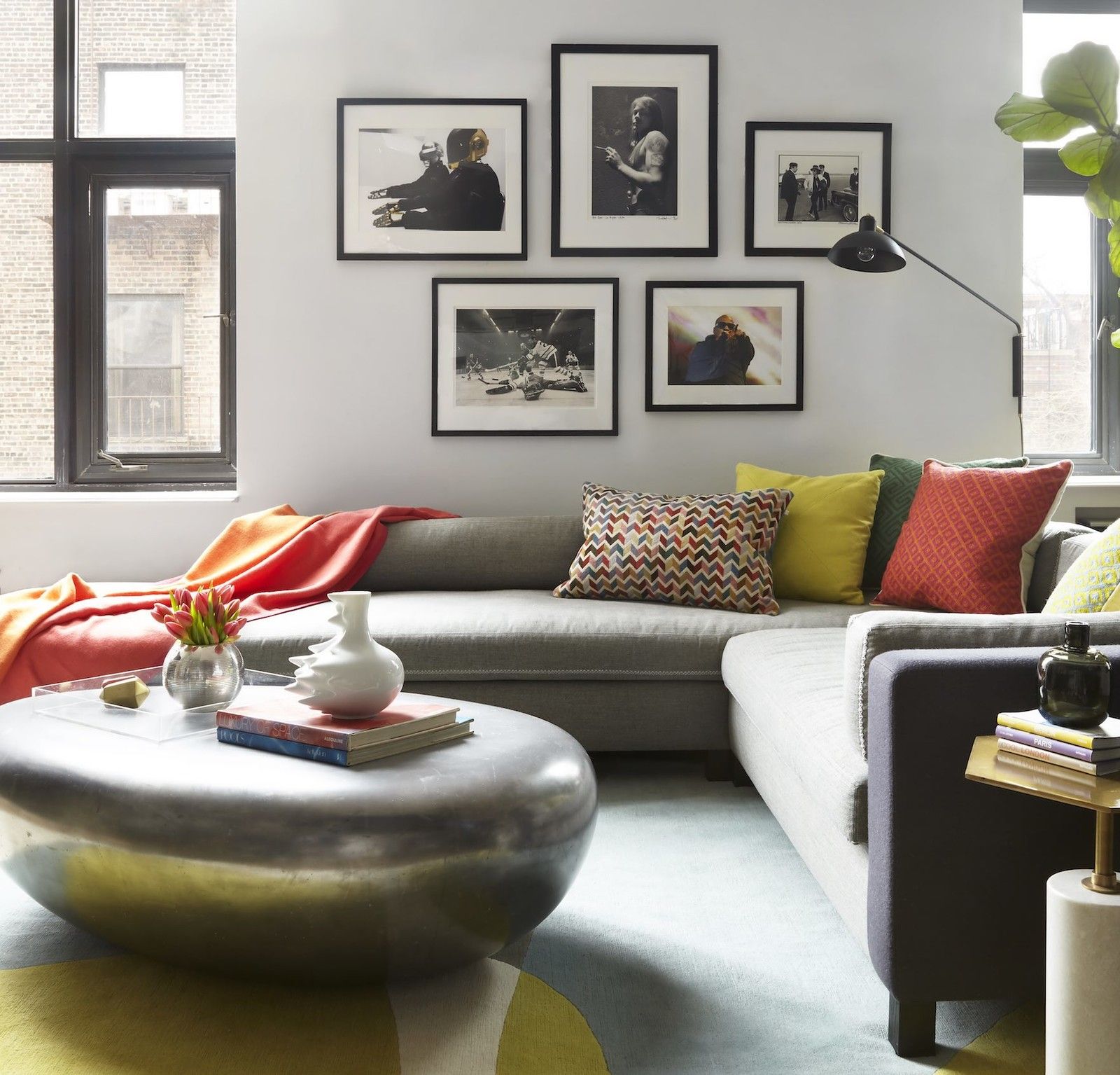 15 Ways To Style A Grey Sofa In Your Home – Décor Aid Regarding Sofas In Dark Grey (View 16 of 20)