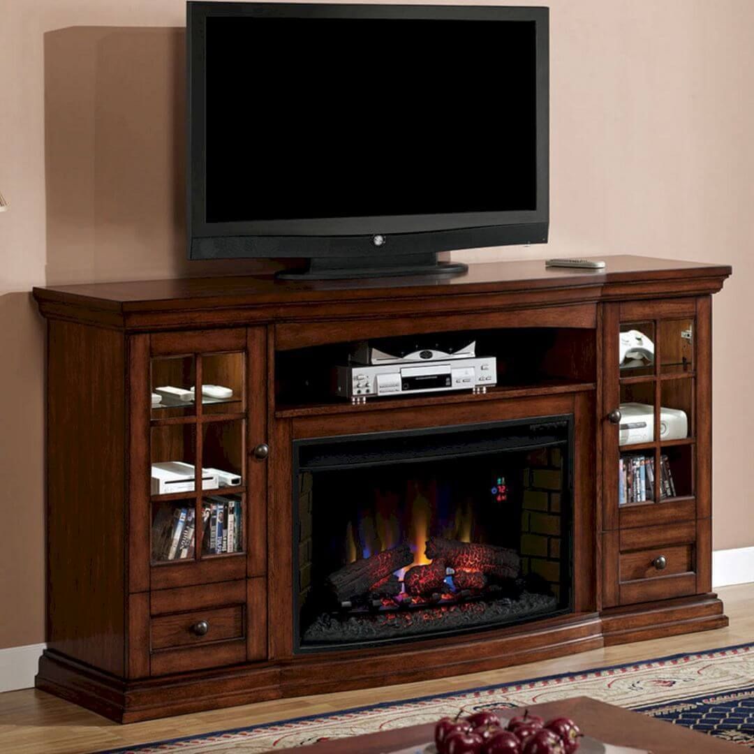17 Diy Entertainment Center Ideas And Designs For Your New Home Inside Electric Fireplace Entertainment Centers (View 9 of 20)