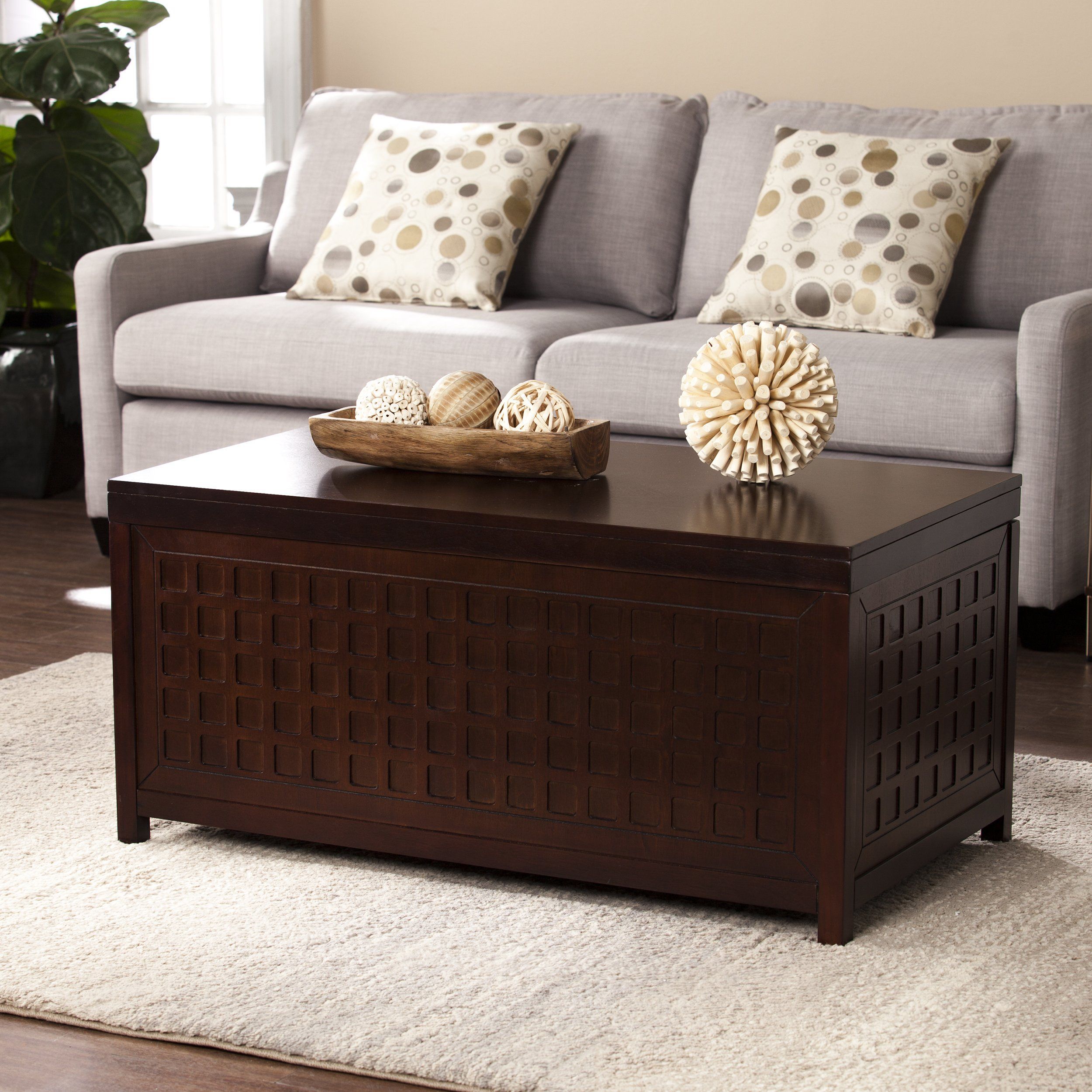 20+ Small Trunk Coffee Table Throughout Southern Enterprises Larksmill Coffee Tables (Gallery 11 of 20)