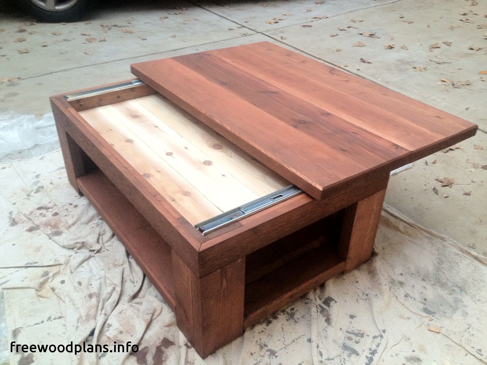 28 Woodworking Plans With Hidden Compartments 2019 | Coffee Table Inside Coffee Tables With Hidden Compartments (View 9 of 20)