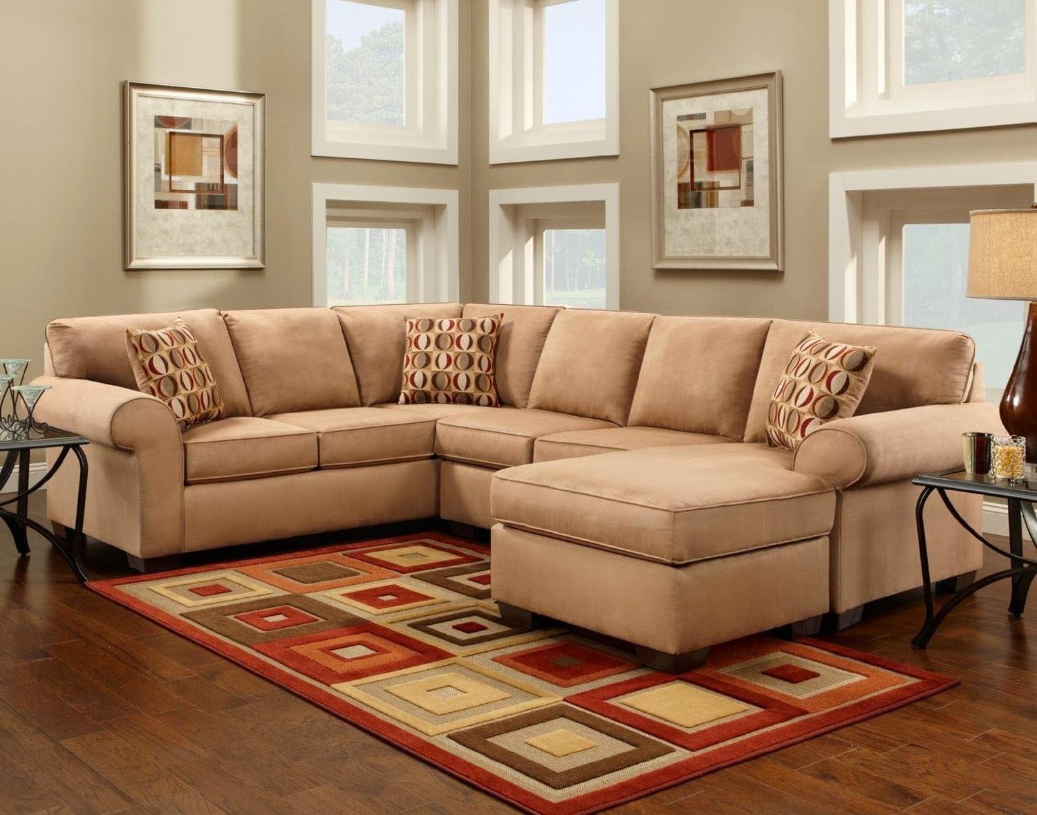 3 Popular Main Colors In Microfiber Sectional Sleeper Sofa With Microfiber Sectional Corner Sofas (Gallery 12 of 20)