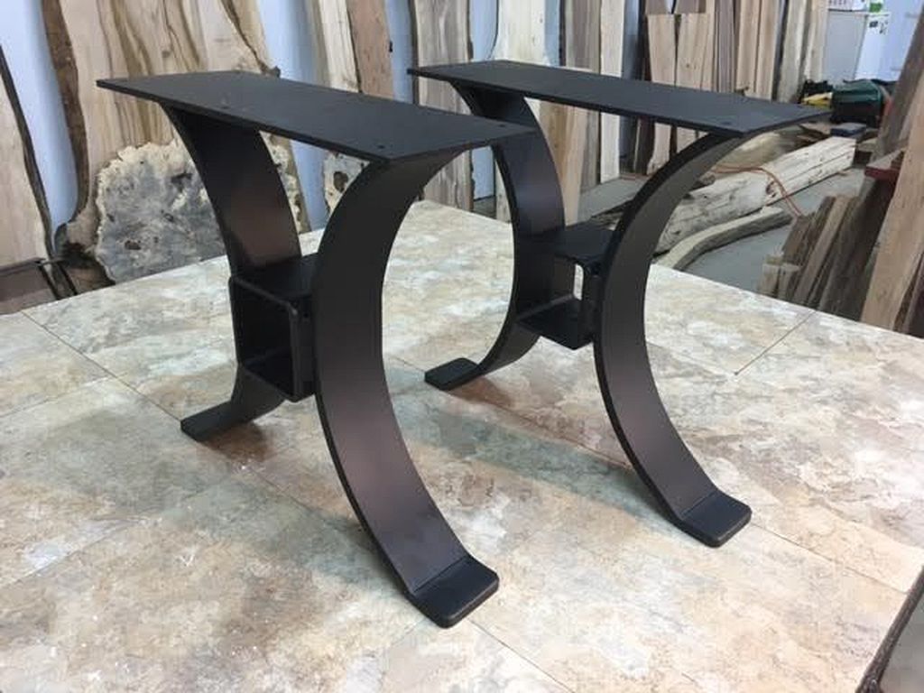 30+ Industrial Coffee Table Designs With Metal Legs | Coffee Table Base Throughout Coffee Tables With Metal Legs (Gallery 20 of 20)
