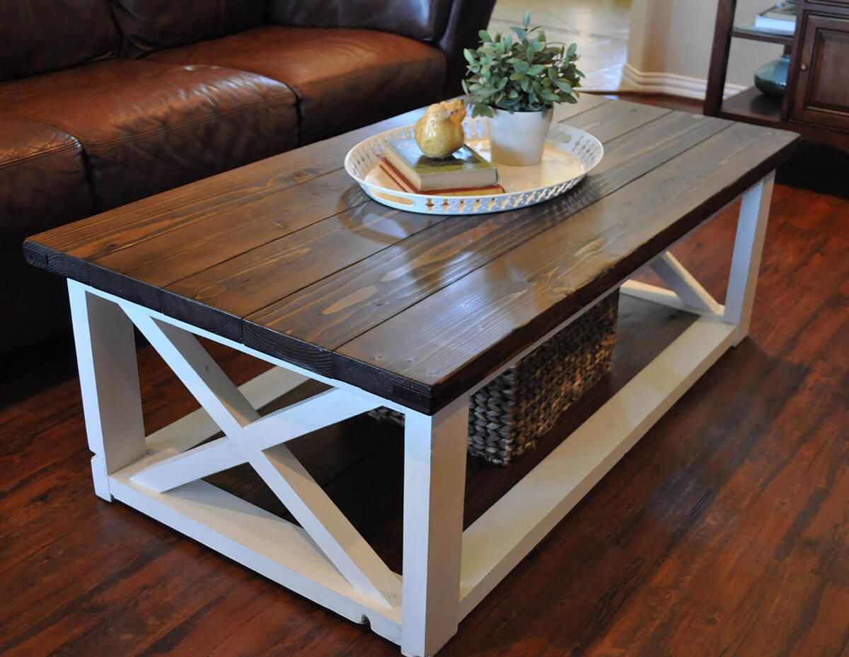 36 Best Coffee Table Ideas And Designs For 2021 For Modern Wooden X Design Coffee Tables (View 4 of 20)