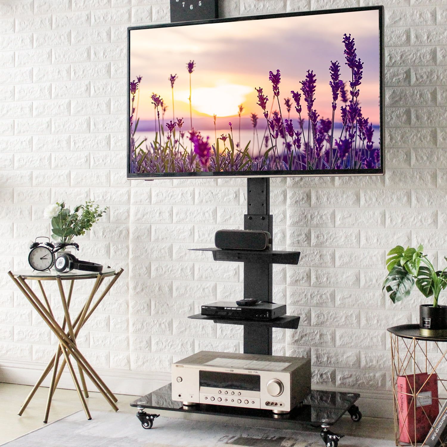 Featured Photo of 20 Best Collection of Modern Rolling Tv Stands
