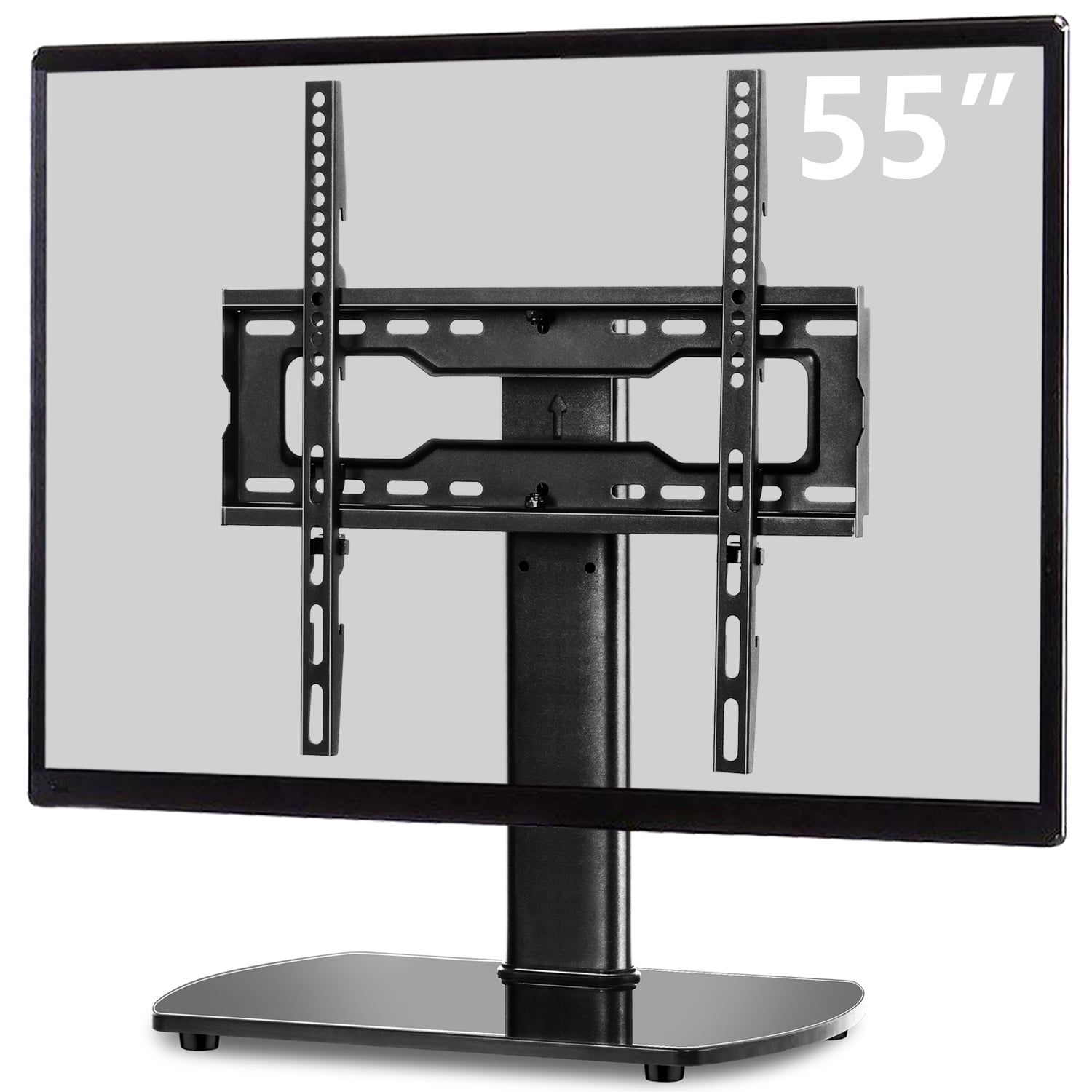 5rcom Universal Table Top Tv Stand Base With Swivel Mount For Tvs Up To With Universal Tabletop Tv Stands (Gallery 19 of 20)