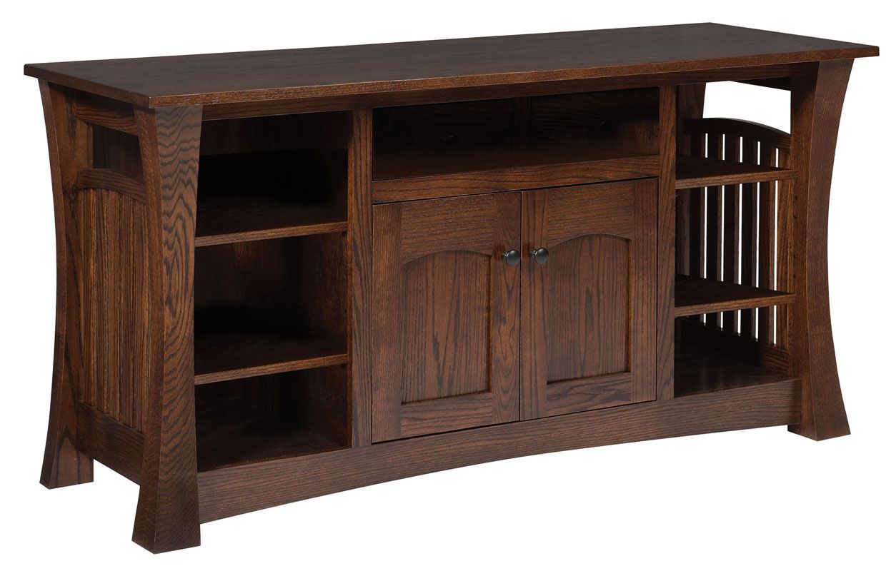 8500 Gateway Tv Stand With 2 Doors And Center Opening Regarding Tv Stands With 2 Doors And 2 Open Shelves (View 8 of 20)