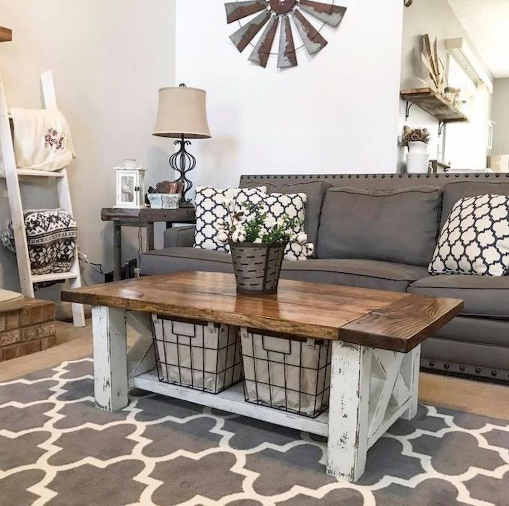 89 Amazing Farmhouse Coffee Table Ideas – Page 50 Of 90 | Modern Intended For Living Room Farmhouse Coffee Tables (Gallery 16 of 20)