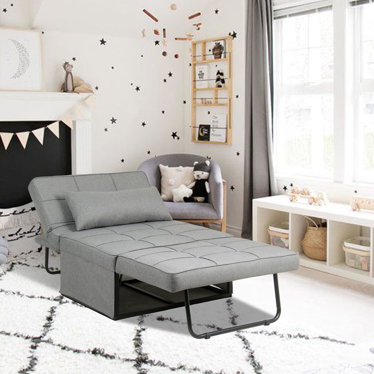 Featured Photo of 20 Inspirations 4-in-1 Convertible Sleeper Chair Beds