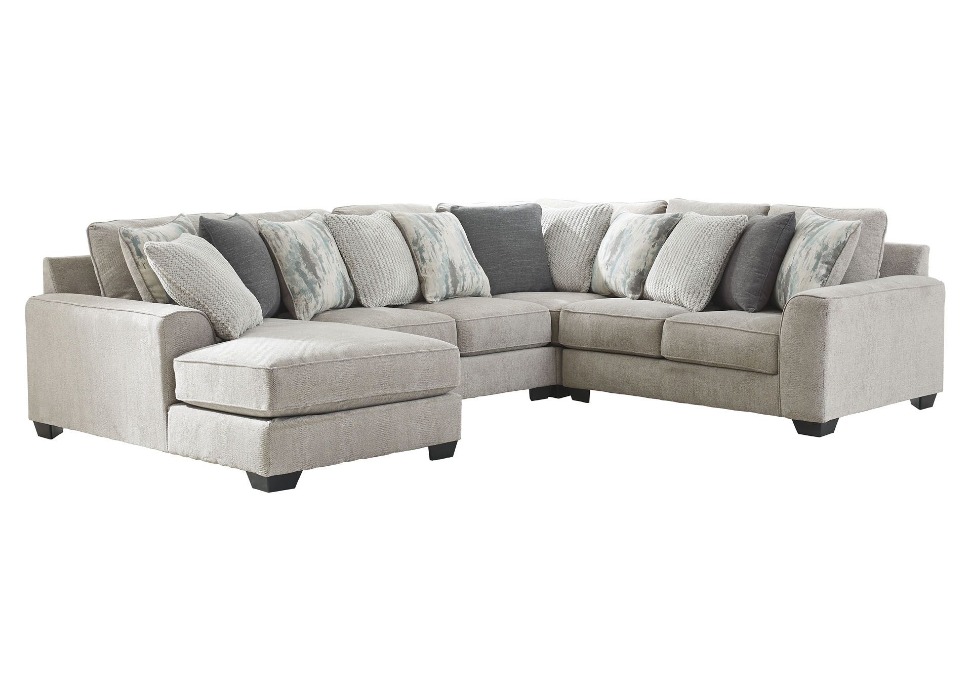 Ardsley 4 Piece Sectional With Chaise Ashley Furniture Homestore In Left Or Right Facing Sleeper Sectionals (Gallery 1 of 21)